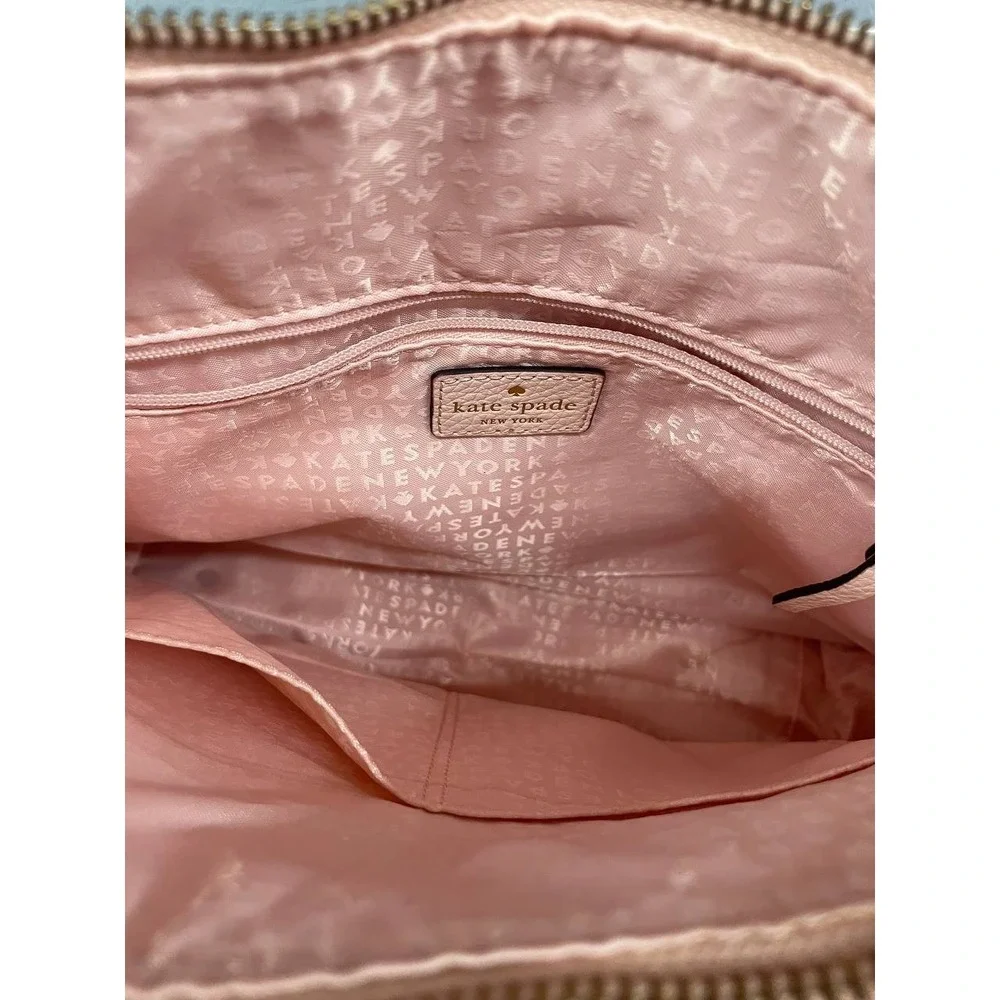 Kate Spade Light Pink‎ Pebbled Cow Leather Shoulder Bag